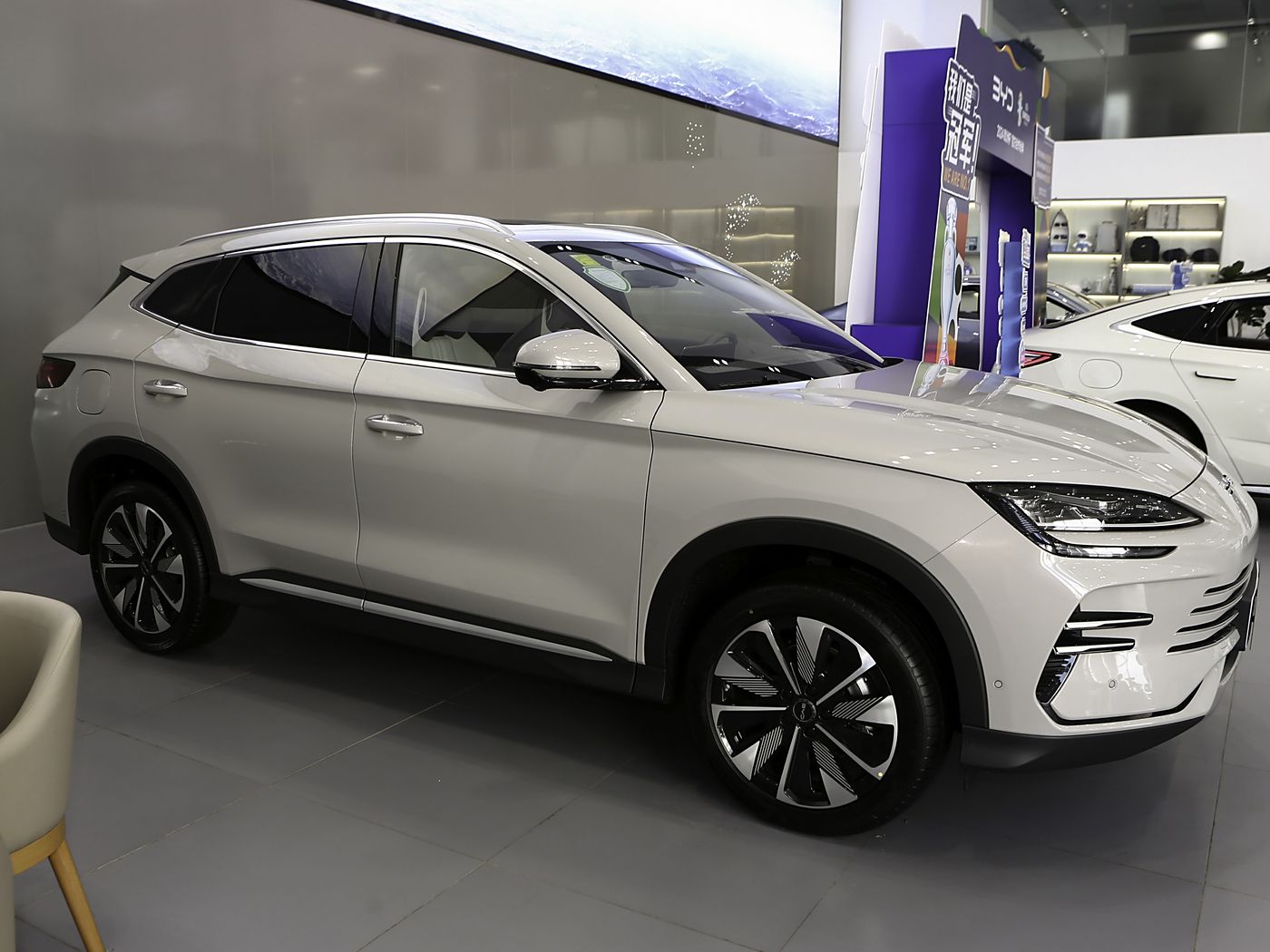 PHEV Car For BYD Song Plus DM-i Flagship Model High-Performance with 110KM Long Range New Used Electric Vehicle New Energy Car