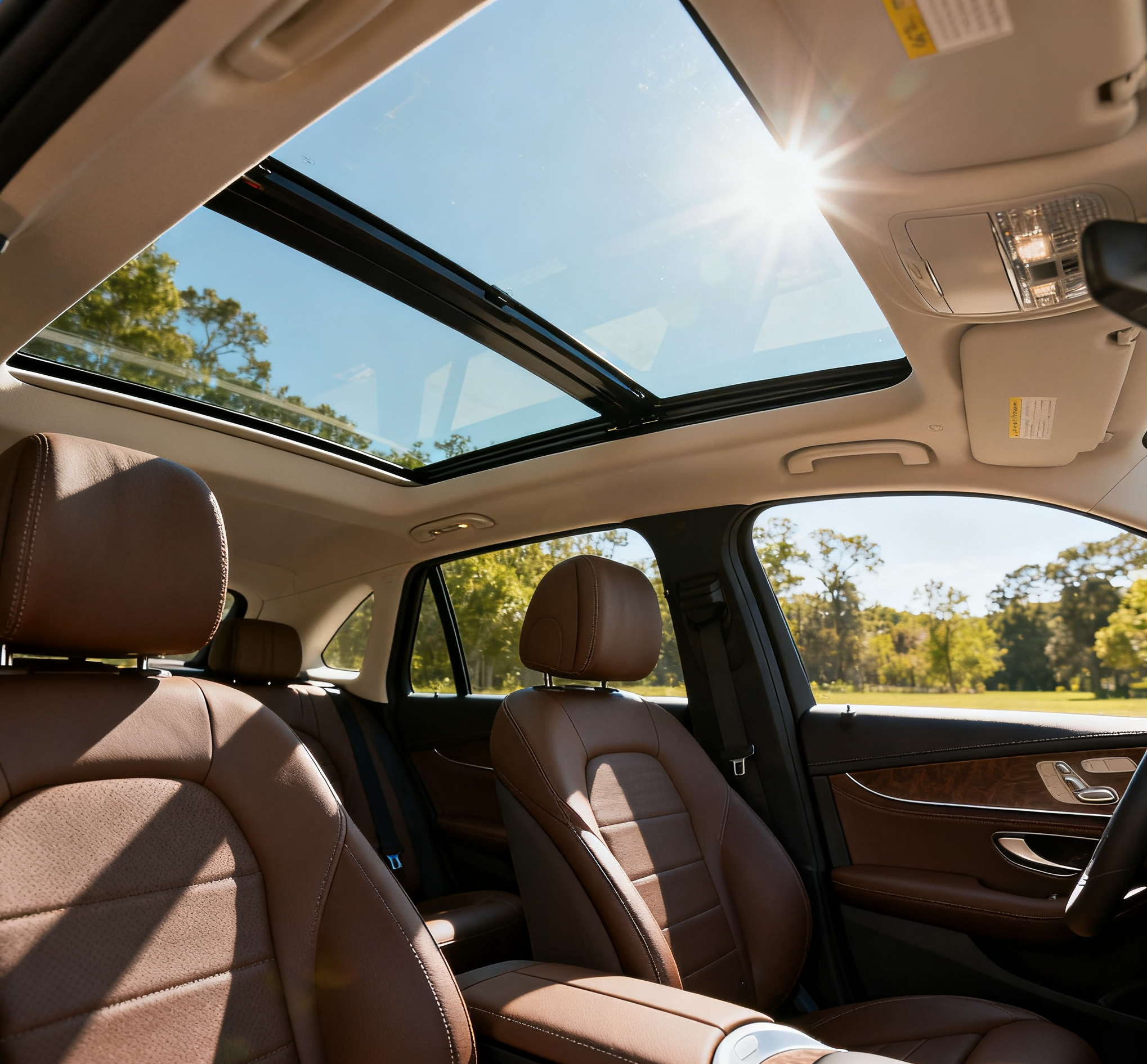 Panoramic sunroof