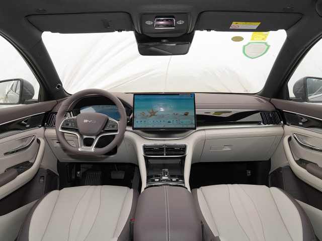 PHEV Car For BYD Song Plus DM-i Flagship Model High-Performance with 110KM Long Range New Used Electric Vehicle New Energy Car